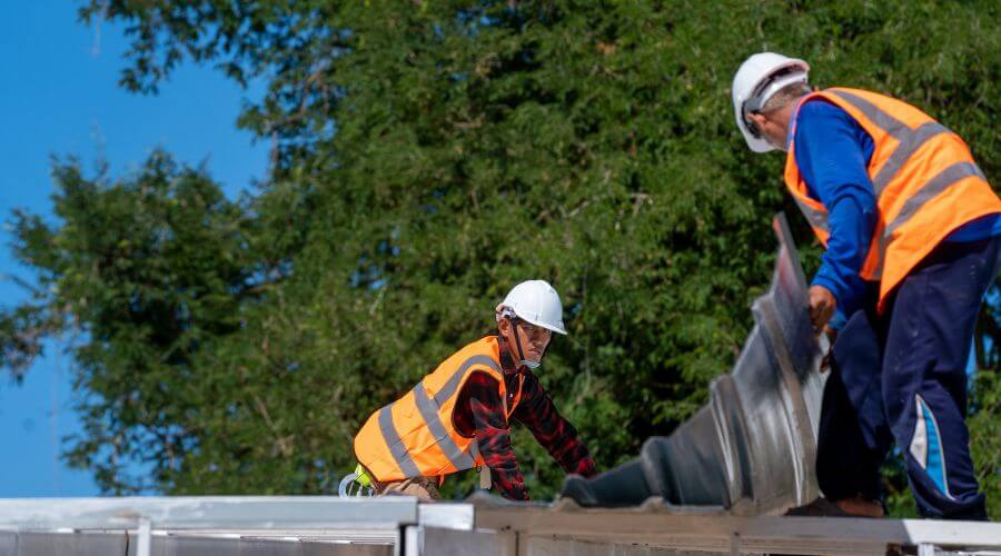 Roof repair in Woodside, DE